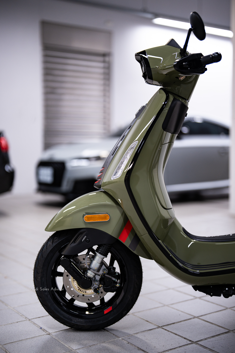美車分享｜𝐕𝐞𝐬𝐩𝐚 𝐒𝐩𝐫𝐢𝐧𝐭 𝐒 𝟏𝟓𝟎｜𝐆𝐫𝐞𝐞𝐧 𝐓𝐞𝐧𝐚𝐜𝐞・墨綠灰