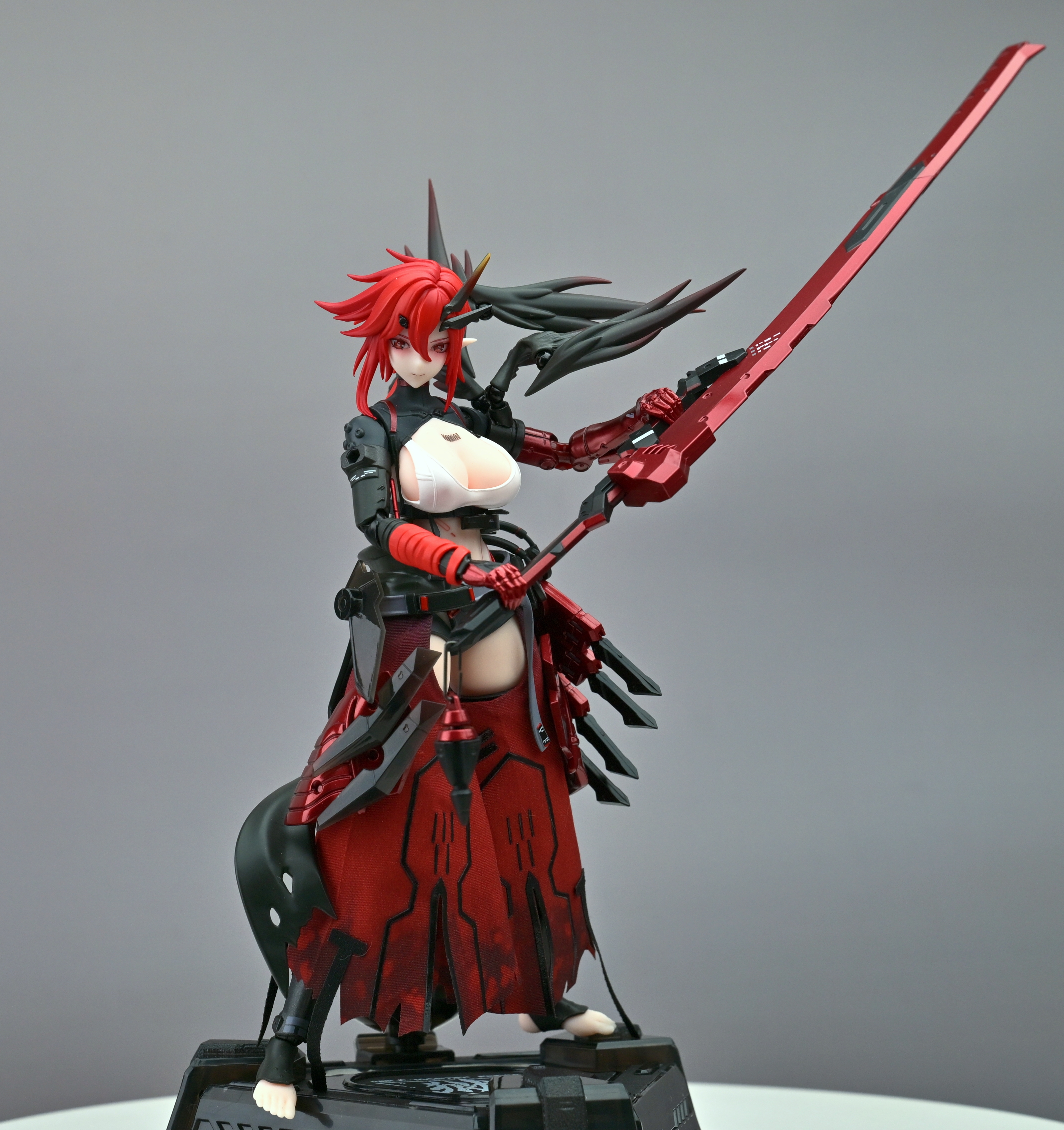 【開箱】妻見打!核金重構 大漫匠 狼犬部隊.突擊型 渡鴉 1/9 包膠機娘