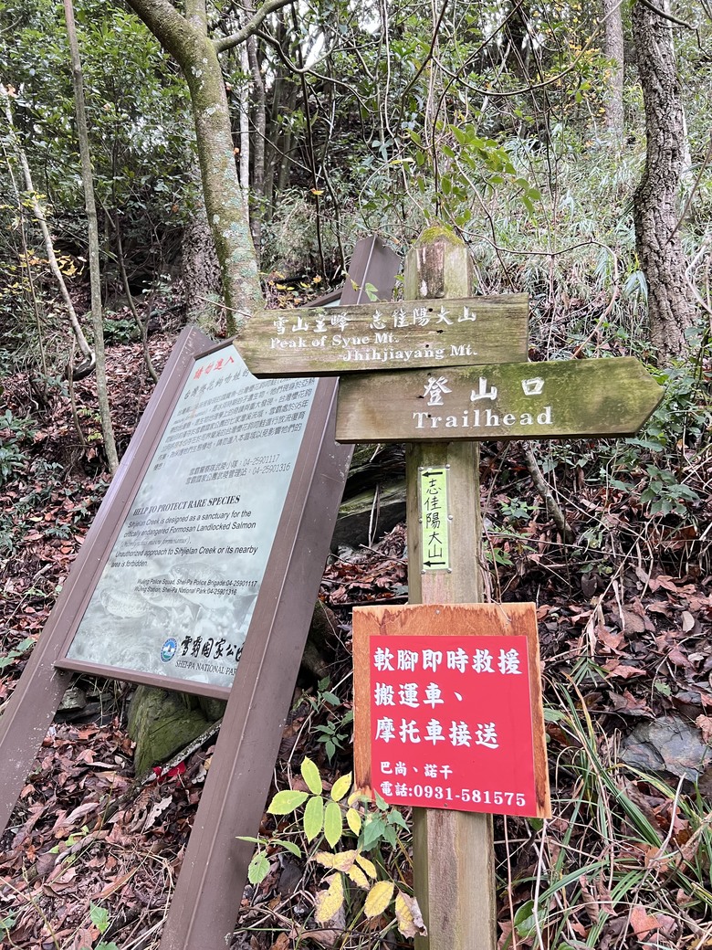 A級百岳完爬的最後一舞…….志佳陽