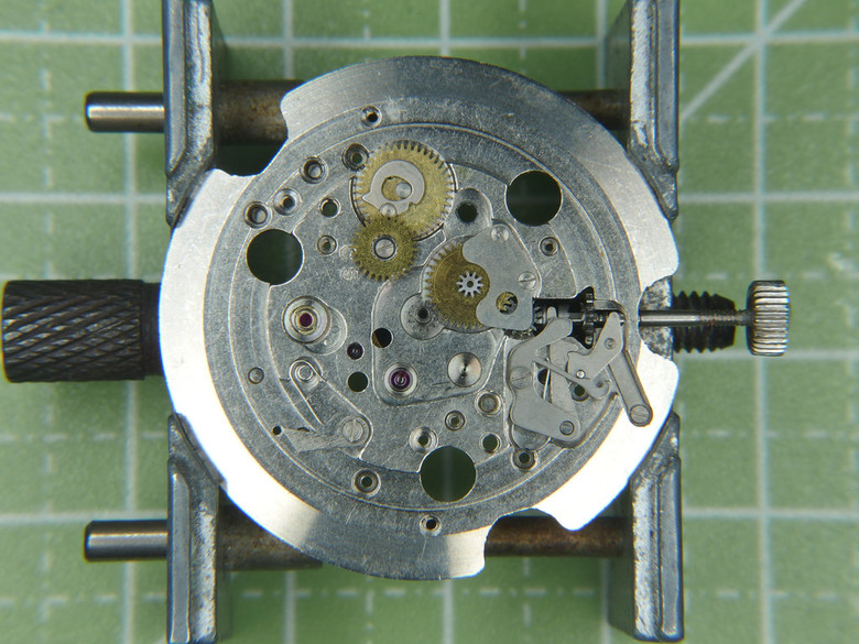 自娛玩修錶 - 原點(之三): 老東方"Calendar Auto Orient" 17 Jewels自動錶 (cal. 670)