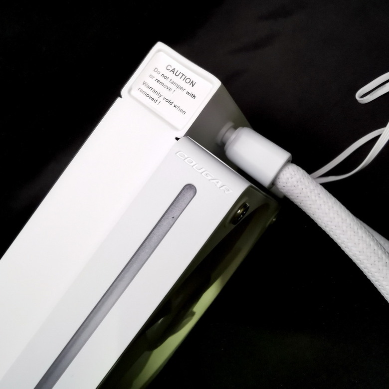 COUGAR POSEIDON VISTEK PRO ARGB 360 白色 - 自定義大螢幕 一體式水冷