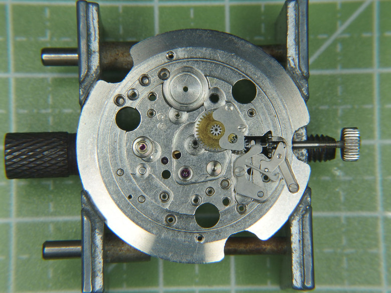 自娛玩修錶 - 原點(之三): 老東方"Calendar Auto Orient" 17 Jewels自動錶 (cal. 670)