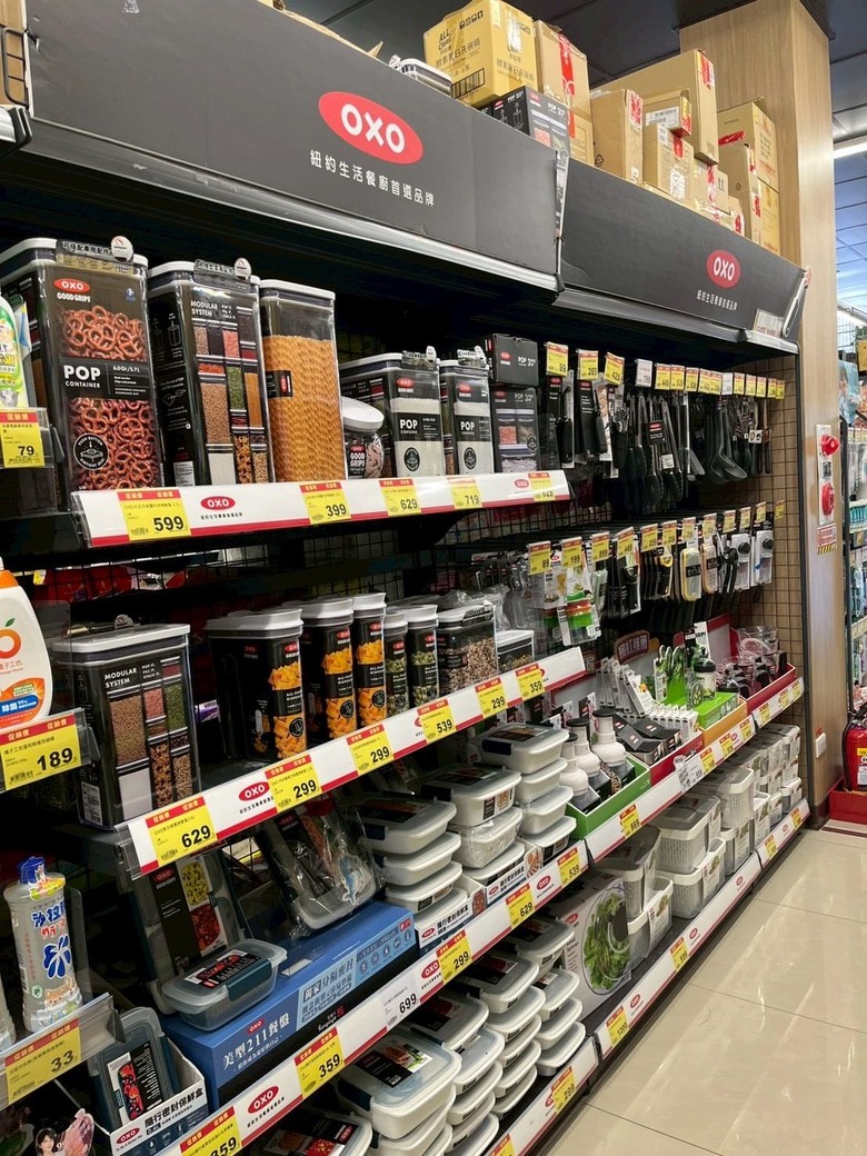 全聯現在有OXO跟joseph joseph廚具專區了？