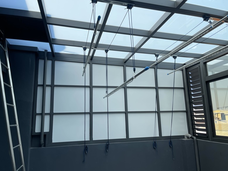 終於交屋採光罩成品分享