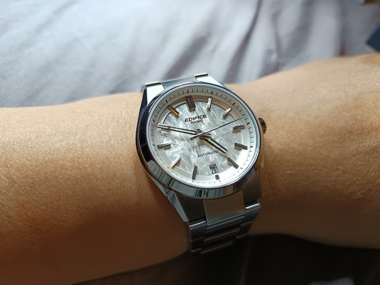 CASIO EDIFICE EFK-100 機械錶元年 蓋大樓