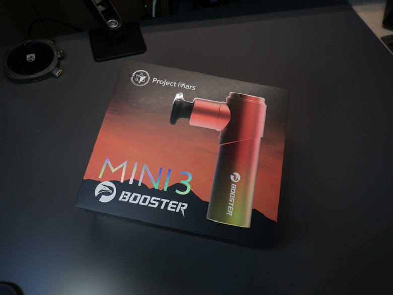 大阪自由行我需要它｜Booster MINI 3 肌肉放鬆迷你強力筋膜槍