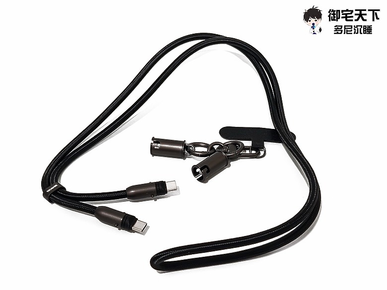 開箱｜TOUGHER 編織掛繩急速充電線 - 二合一設計，是手機掛繩也是 USB-C 充電線之作！