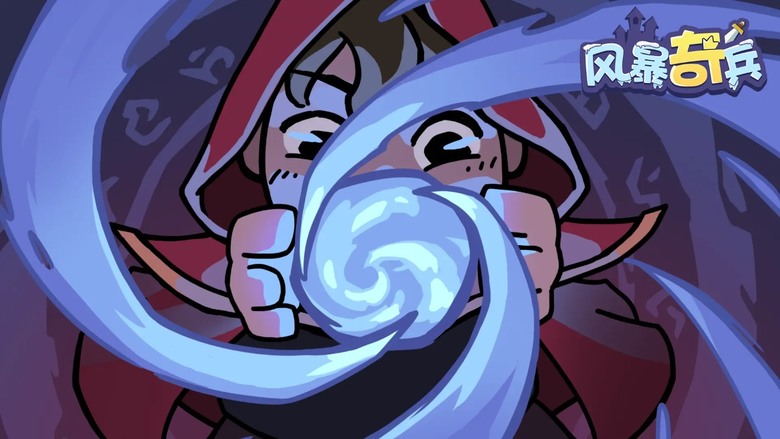 《風暴奇兵》 Q版卡通風格 魔獸爭霸+皇室戰爭 肉鴿塔防手遊 | 集結各類英雄與軍隊 搭配多樣防禦塔 迎戰一波又一波的大規模敵軍 | 遠程射手、飛龍部隊、重騎士全面出擊 每一局都是全新的Build體驗