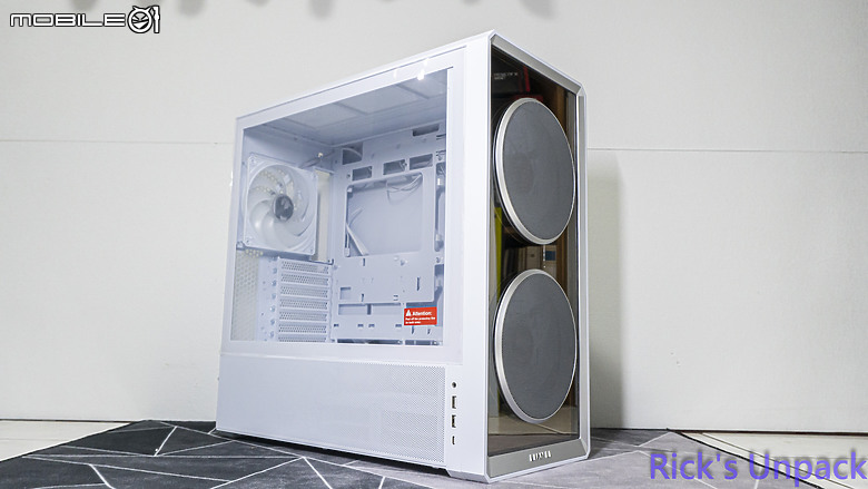 【開箱】與音響絕配的機殼 | LIAN LI LANCOOL 217 INF WHITE