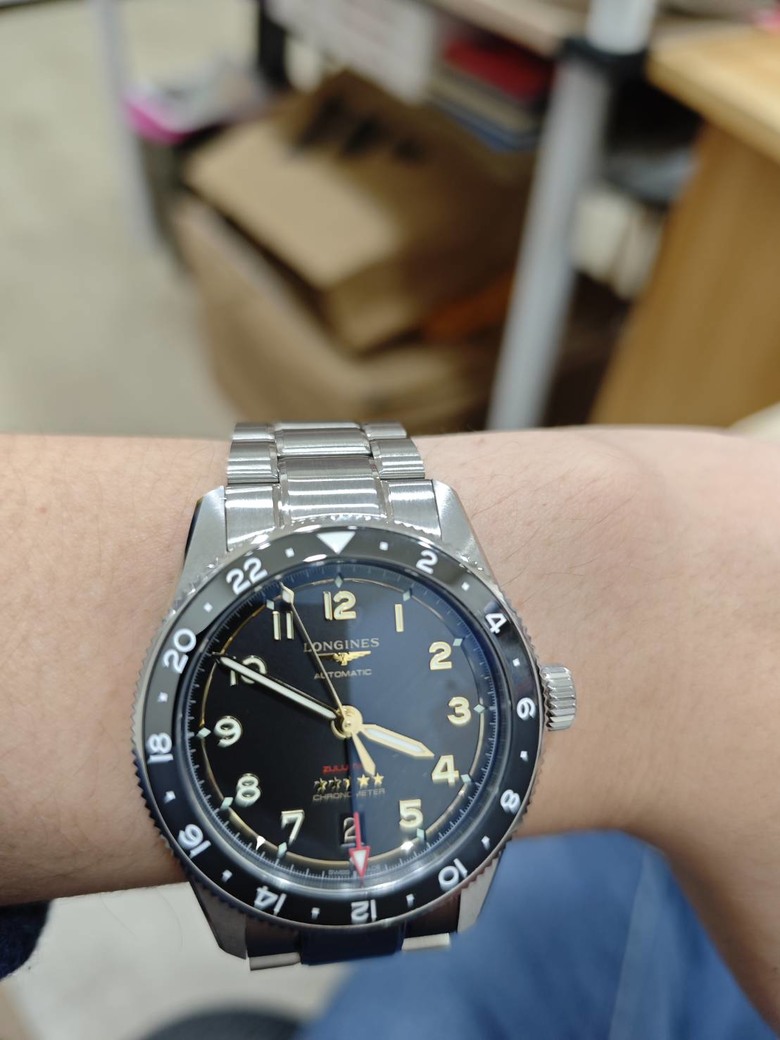 ［開箱］ Longines Spirit Zulu Time 鈦金屬款