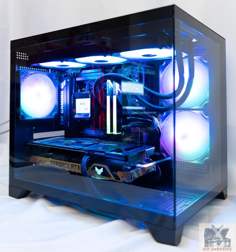 點我看大圖 MATX背插海景房 COUGAR FV150 MINI