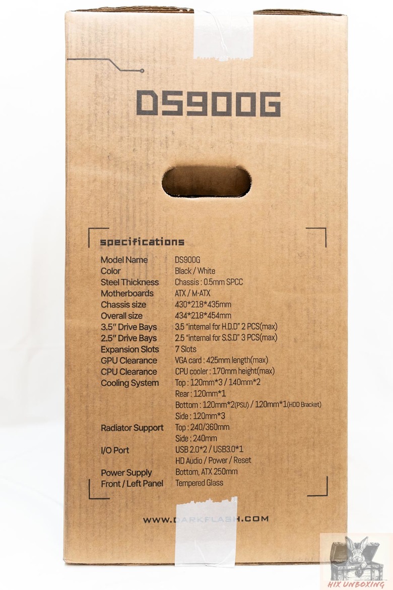 點我看大圖 全曲玻璃,全景感受 darkFlash大飛DS900G