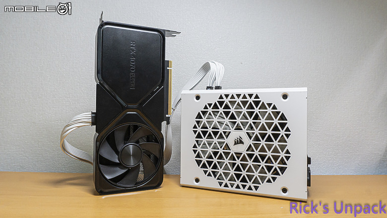 【開箱】白色側出電源 | CORSAIR RM1000x SHIFT WHITE