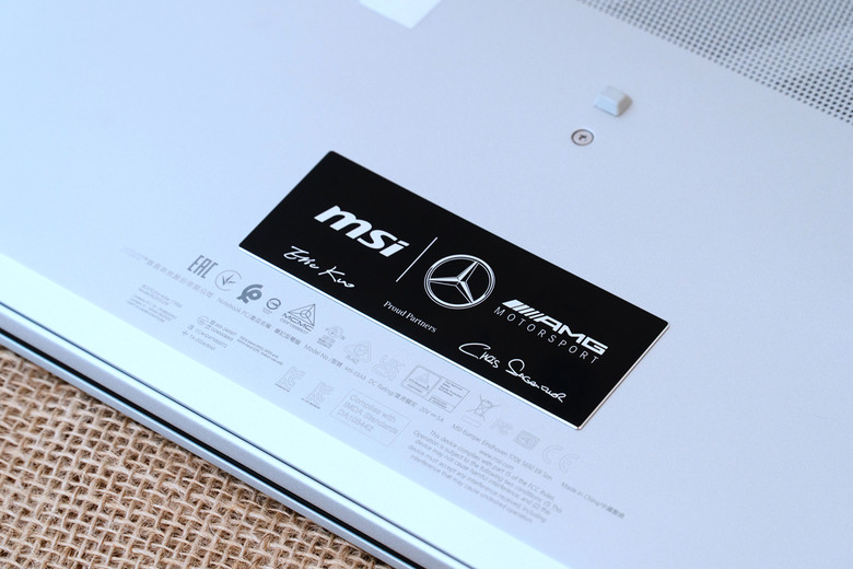 純粹的紀念 MSI Prestige 16 AI+ MercedesAMG聯名版