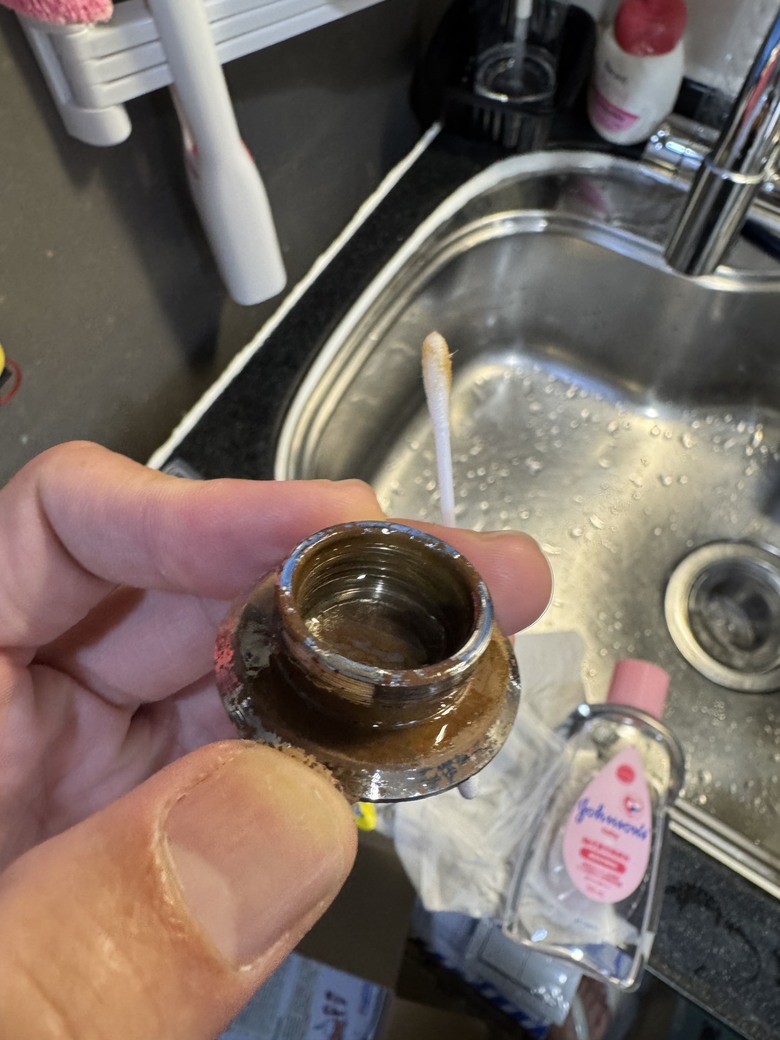 台灣水電工的日常-（終於完工）臉盆龍頭陶瓷軸心更換&陶瓷軸心分解保養+拉桿式落水頭墊片更換！