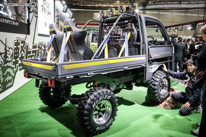 【TAS2026】豐田會長預告的中置引擎雙門跑車就是它!Daihatsu推出GR Hijet MORIZO K-Trail!
