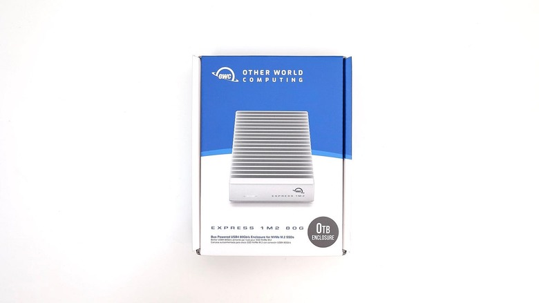 DIY Thunderbolt 5 Portable SSD: OWC Express 1M2 80G & XPG S70 Blade 4TB