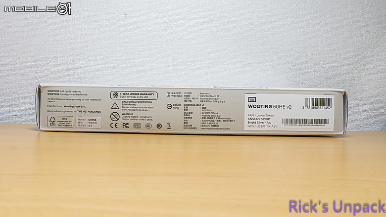 【開箱】磁軸RT始祖經典續作 | WOOTING 60HE V2