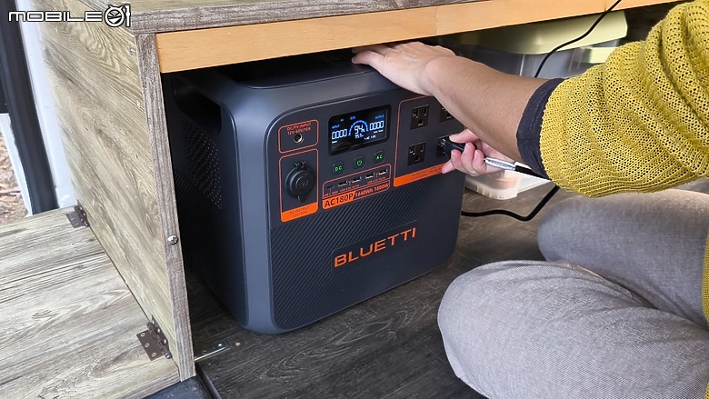 點我看大圖 BLUETTI 電吉拉|行動電站最強火力|工程重裝測試