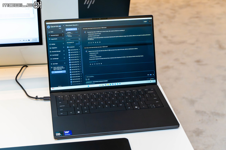 【CES2026】不只有遊戲效能！Intel 展示更多 Core Ultra Series 3 處理器筆電實際應用 本地 AI 執行能力成重點