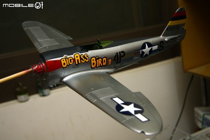 [模型製作記] P-47雷霆式戰鬥機 1/32