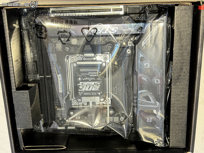 戰未來信仰itx小鋼炮 ROG STRIX B850-I 升級開箱