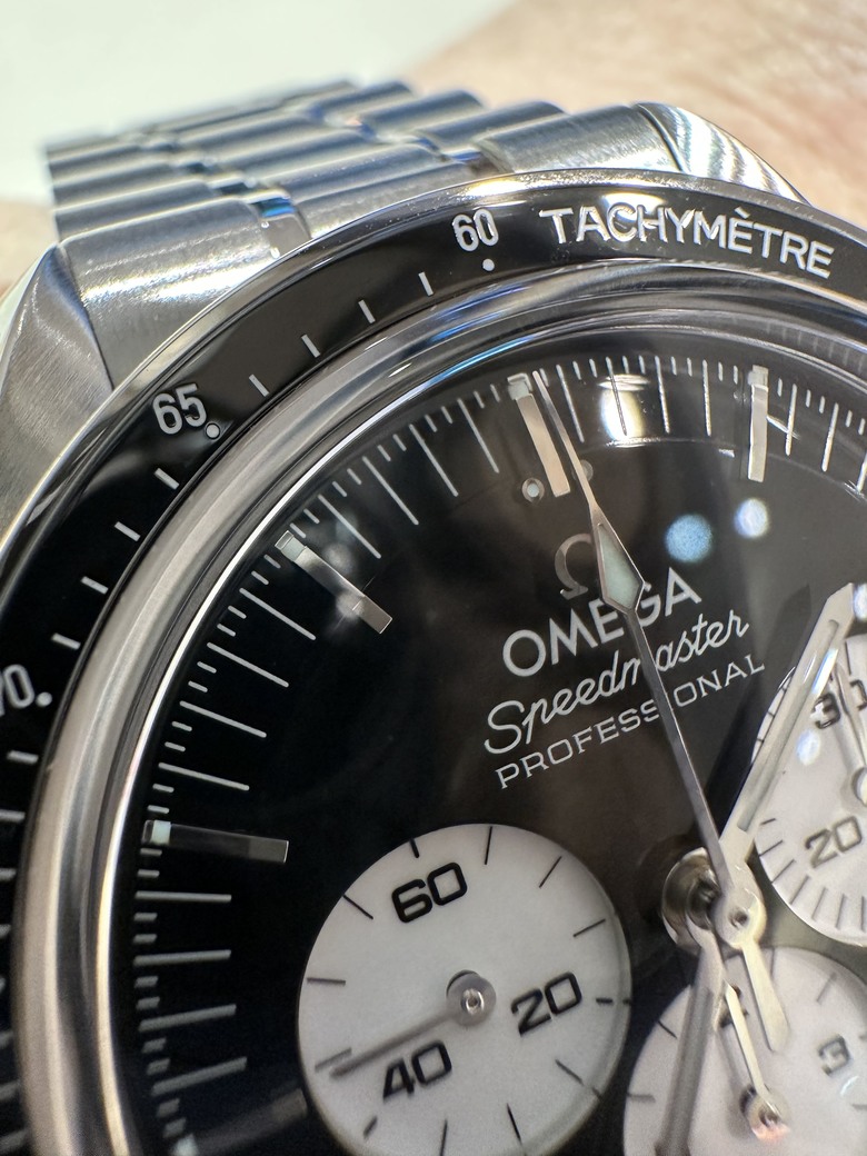 Omega Speedmaster Pro Reverse Panda
