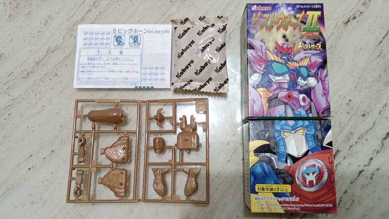 【Kabaya食玩】1990年代百變金剛／野獸大戰食玩模型