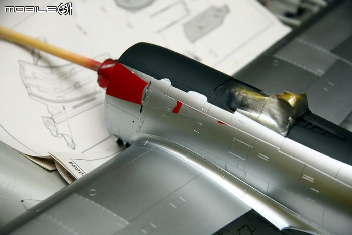 [模型製作記] P-47雷霆式戰鬥機 1/32