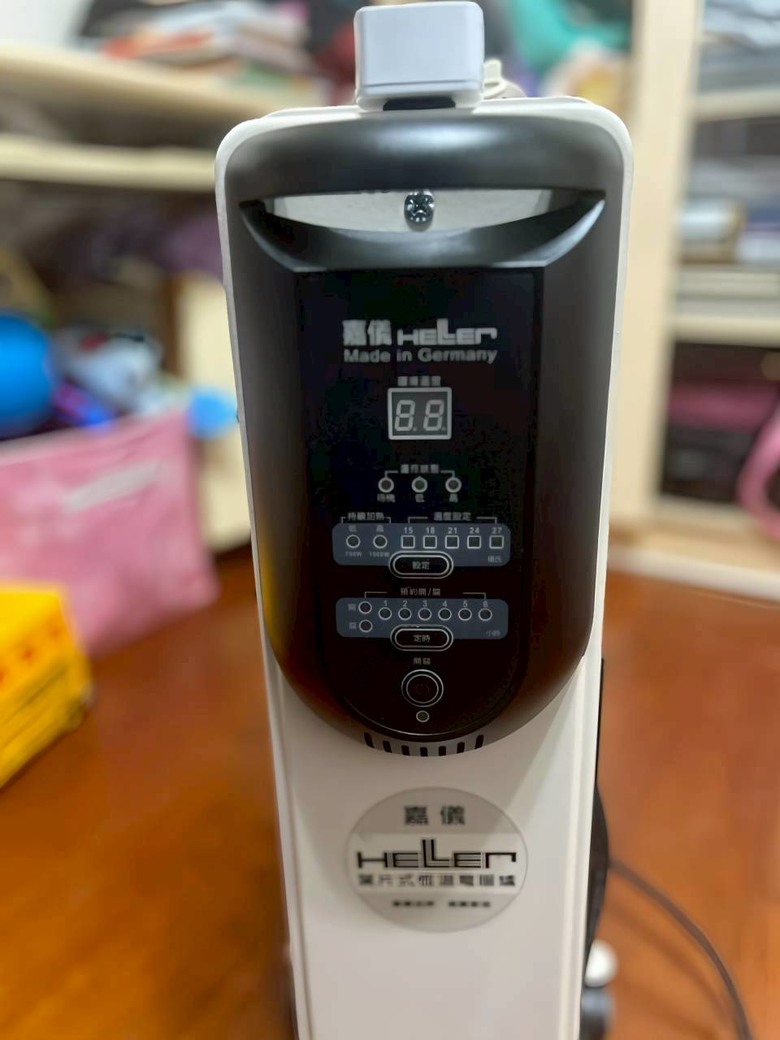 嘉儀德國製葉片式電暖爐
