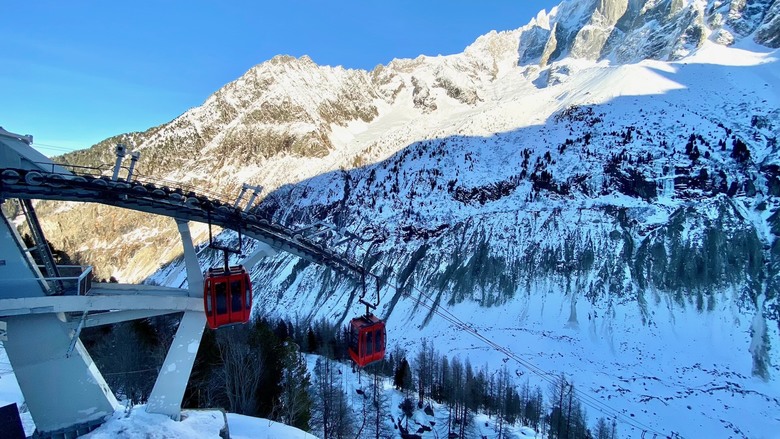 點我看大圖 法國霞慕尼-冰海冰川與蒙特維冰洞