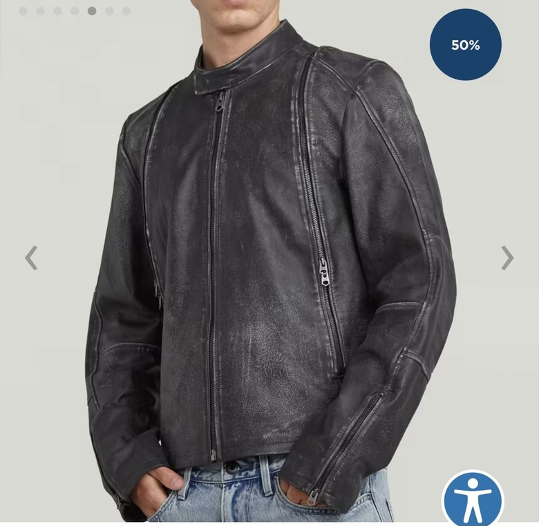 「開箱」G-star RAW Leather Blouson Jacket