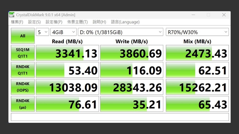 DIY Thunderbolt 5 Portable SSD: OWC Express 1M2 80G & XPG S70 Blade 4TB