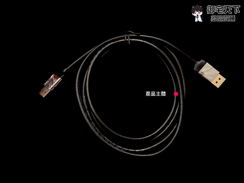 點我看大圖 開箱|WAVESPLITTER 威世波 DisplayPort 2.1 DP80 傳輸線, 2m(WST-CDP006) - 最新一代規格 DP 的銀頭好選擇,支援最高 16K 顯示器之作!