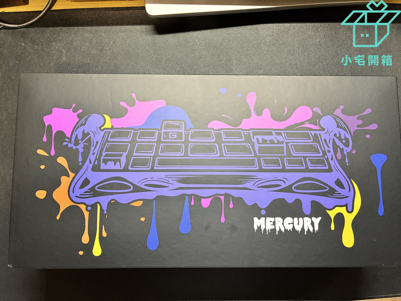 【小宅開箱】賽博龐克風格拉滿！GravaStar Mercury K1 Pro 三模機械鍵盤開箱 造型與實力兼具的好鍵盤