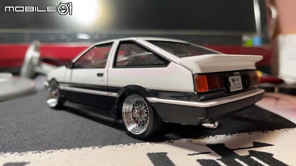 【遙控模型】 Toyota Corolla Levin GT-APEX(AE86) - DriftART 4 Initial D ACT.10 宣戦布告ハチロクターボ!