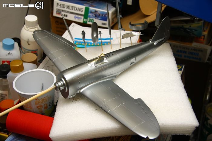 [模型製作記] P-47雷霆式戰鬥機 1/32