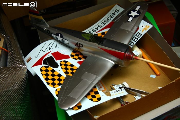 [模型製作記] P-47雷霆式戰鬥機 1/32