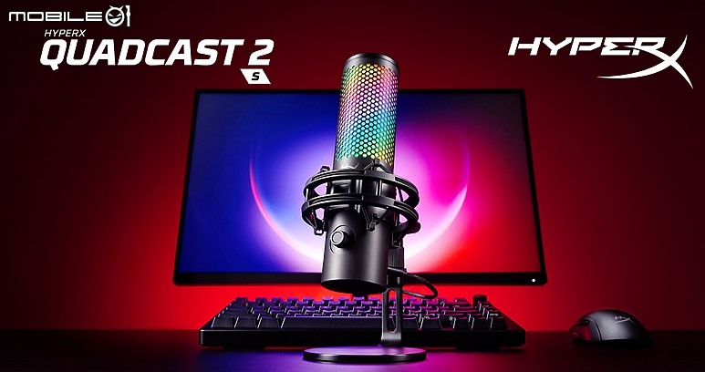 點我看大圖 接班 QuadCast S 新世代 USB 玩家麥克風 HyperX QuadCast 2