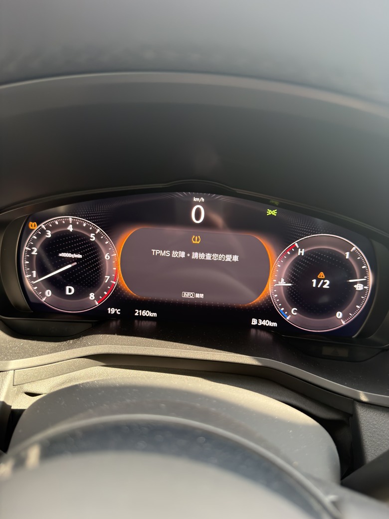 26年MAZDA CX-60 25S AWD里程2000公里 胎壓故障/鑰匙異常