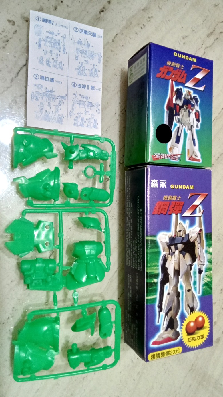 【BANDAI模型】1980年代機動戰士Z鋼彈／剛彈勇士模型