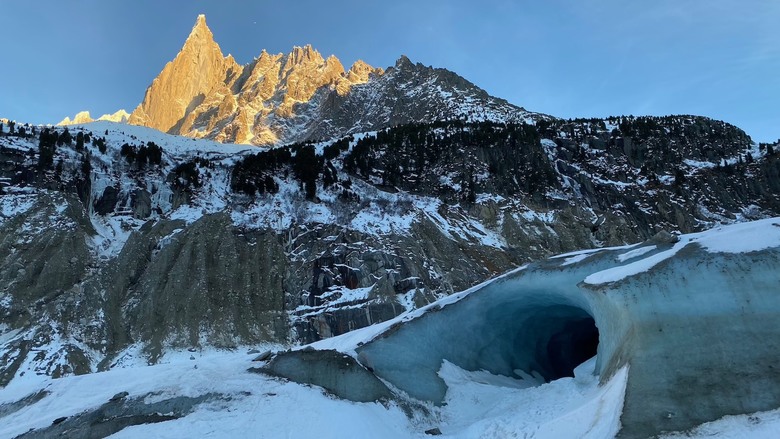 點我看大圖 法國霞慕尼-冰海冰川與蒙特維冰洞