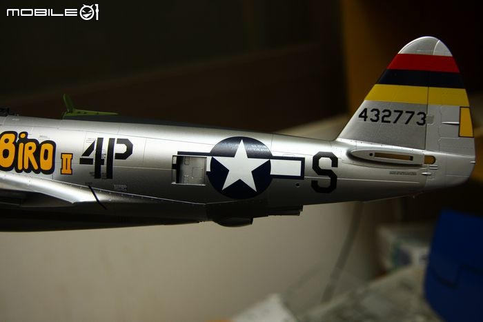 [模型製作記] P-47雷霆式戰鬥機 1/32