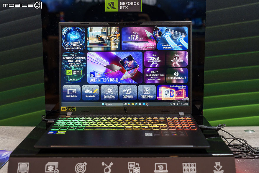 【AcerPL2026】Acer 發表全新 Predator 與 Nitro 電競筆電 薄型機身與效能完美並存
