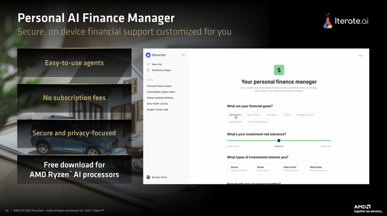 【CES2026】AMD 推出 Ryzen AI 400 系列處理器、Max+ 處理器也擴充陣營增加 AI 效能