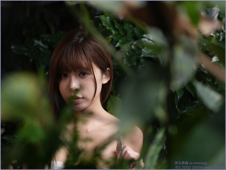 【讓我心甘情願~愛妳 -- 陳幂 】冬季電影主題公園的黑白配