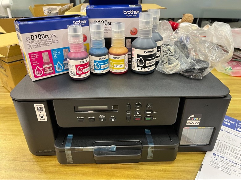 開箱我的新夥伴 Brother DCP-T535DW