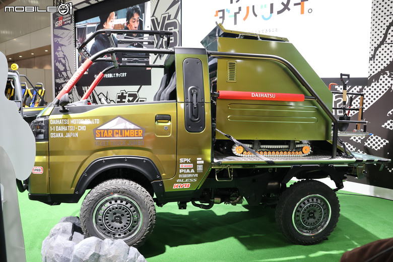 【TAS2026】豐田會長預告的中置引擎雙門跑車就是它!Daihatsu推出GR Hijet MORIZO K-Trail!
