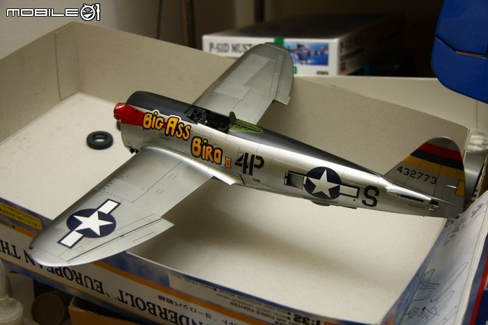 [模型製作記] P-47雷霆式戰鬥機 1/32