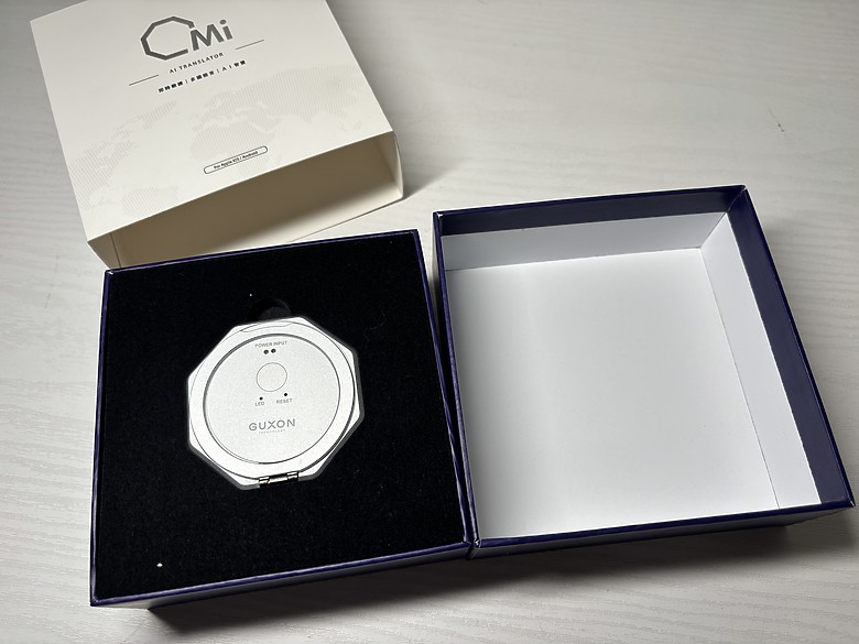 「語言小白獨旅神器開箱！」GUXON Omi AI 翻譯機讓點餐、問路不再尷尬～